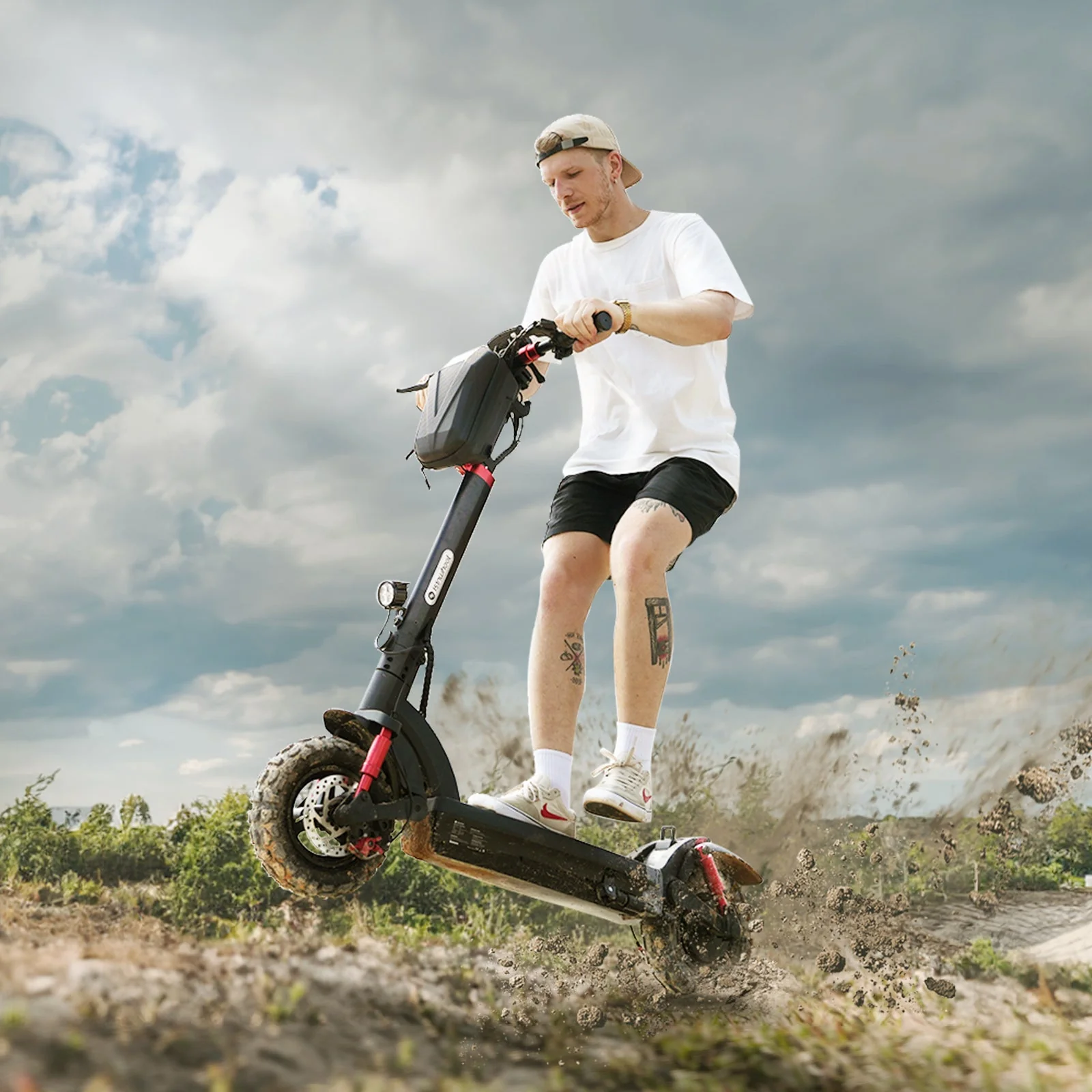isinwheel GT2 Off Road Electric Scooter 1200W Peak